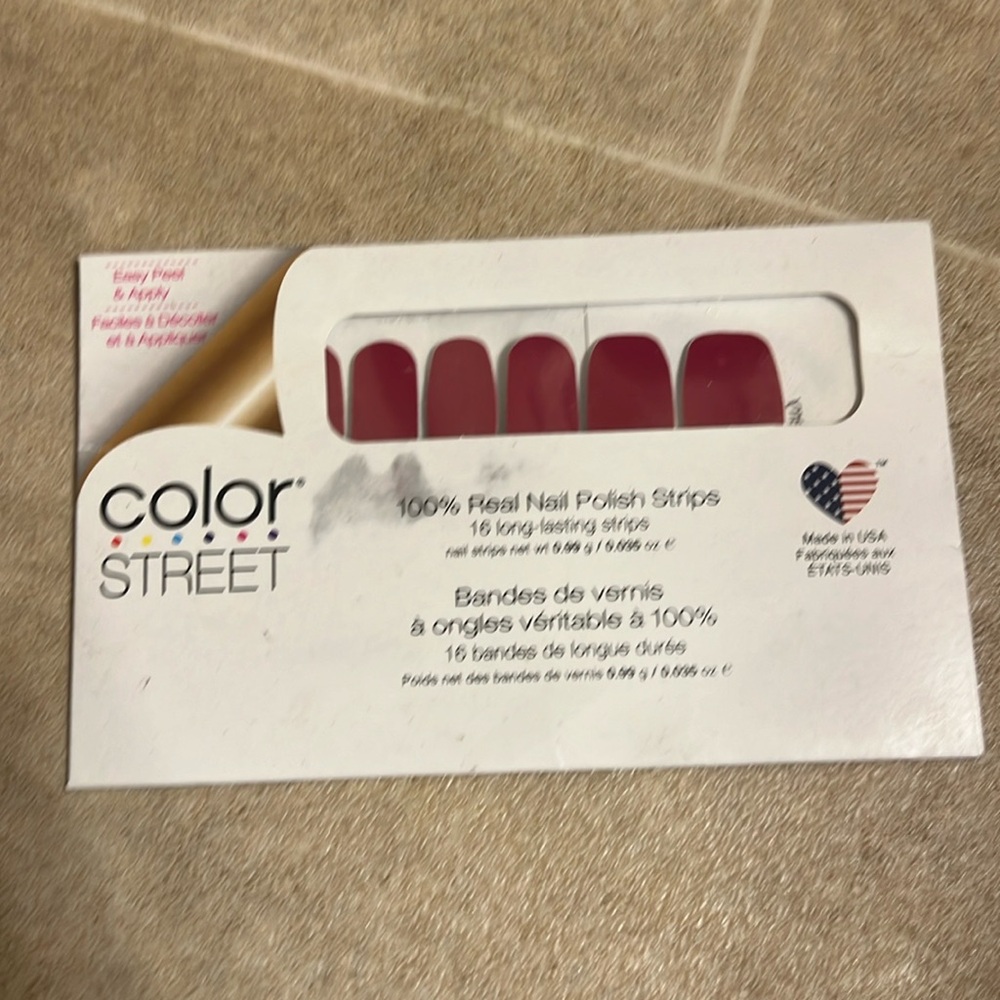 New Color Street Polish Strips Munich Mulberry